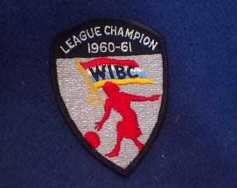 WIBC League Champion Patch 1930-61 - Bowling Memorabilia