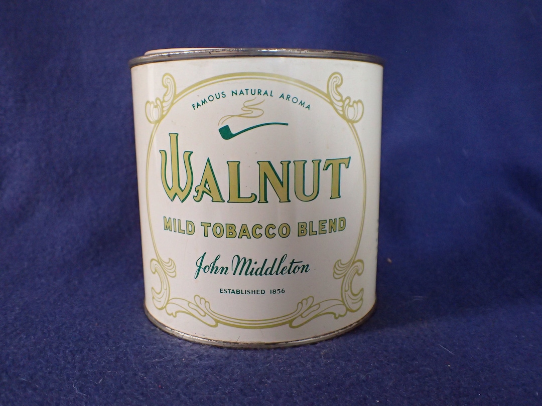 Tobacco Tin - Walnut Mild Blend - John Middleton
