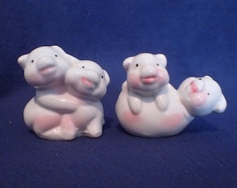 Porcelain Piggy Pairs