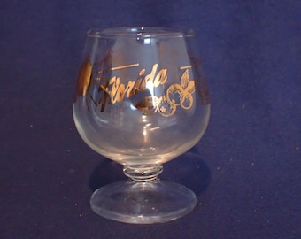 Florida Souvenier Brandy Snifter