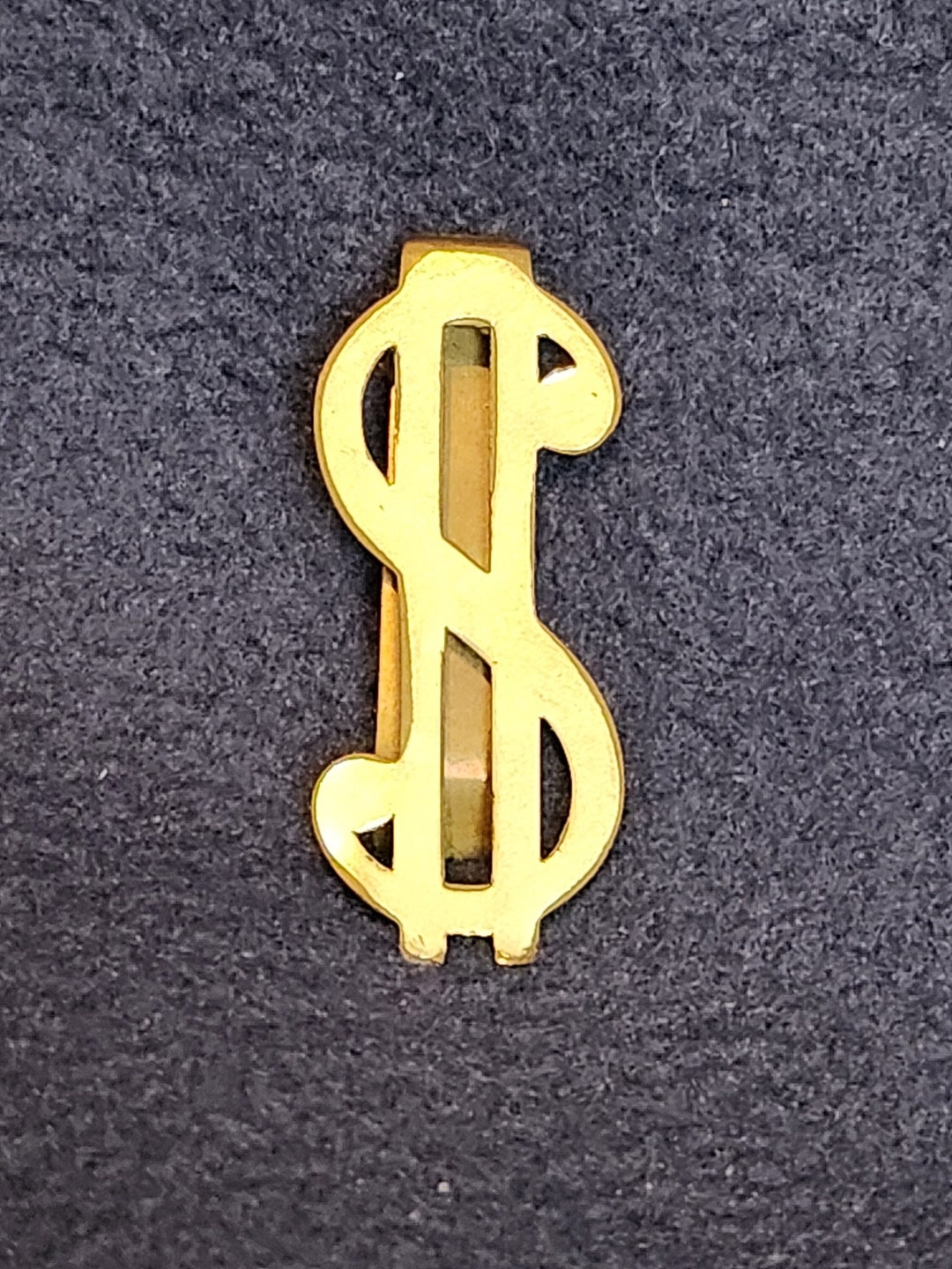 Swank Money Clip - Gold Dollar Sign - Etsy