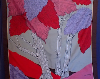 Ted Lapidus Scarf - Paris - Trees