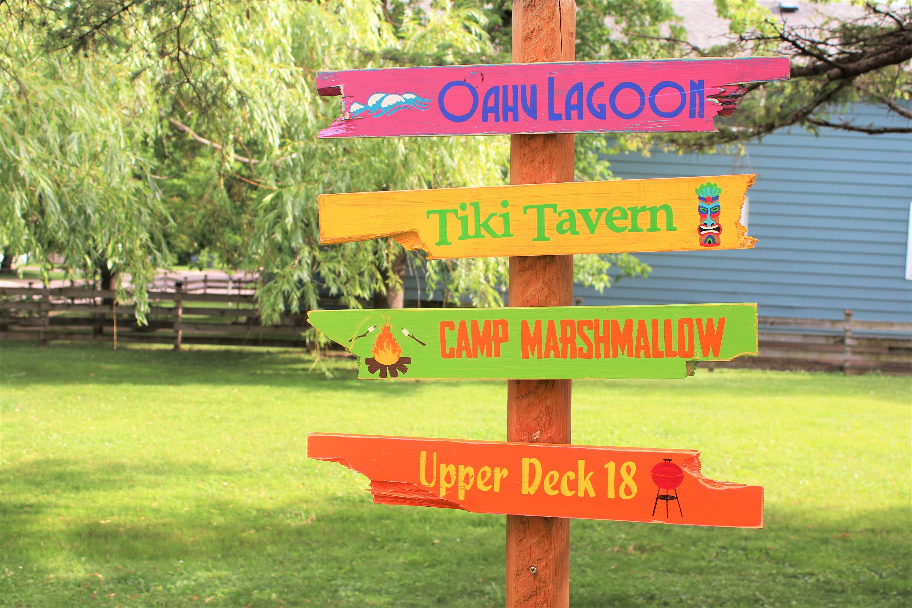 Hand Painted Personalized Distressed Wooden Directional Signs - Create ...
