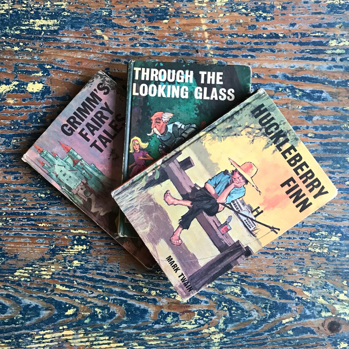 1960/70s Bancroft Classics Children's Books Huckleberry Etsy