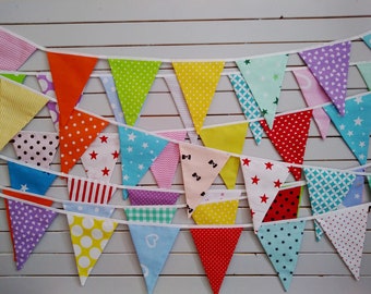 Pennant, party, children's birthday, Gartenparty.Kinderzimmer, christening, birthday, pennants, room decoration, baby room, baby, garland