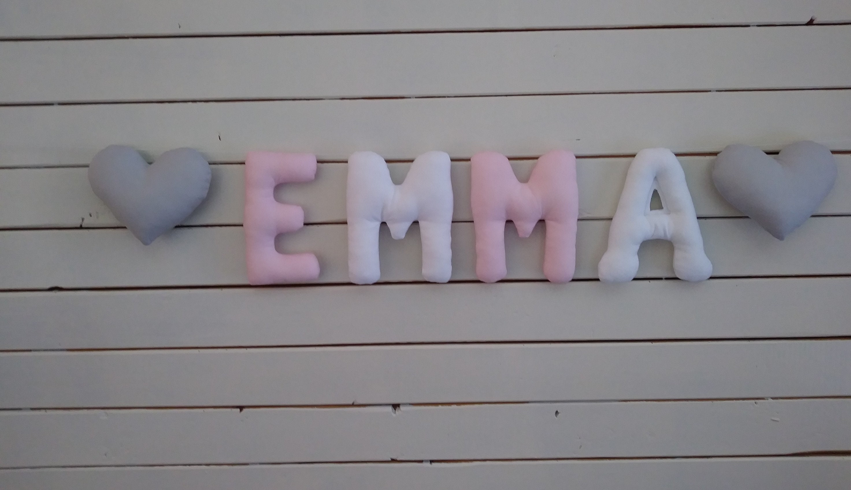 Lettre en Tissu, Guirlande de Lettresjeune, Nom, Guirlande, Lettres Tissu, Bannières, Nom Fille Nom