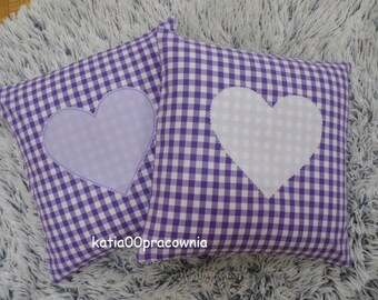 Pillowcase,2 PIECES ,handmade,hand crochet,home decor, designer,shabby chic,sewn,gift,paris,kitchen decoration