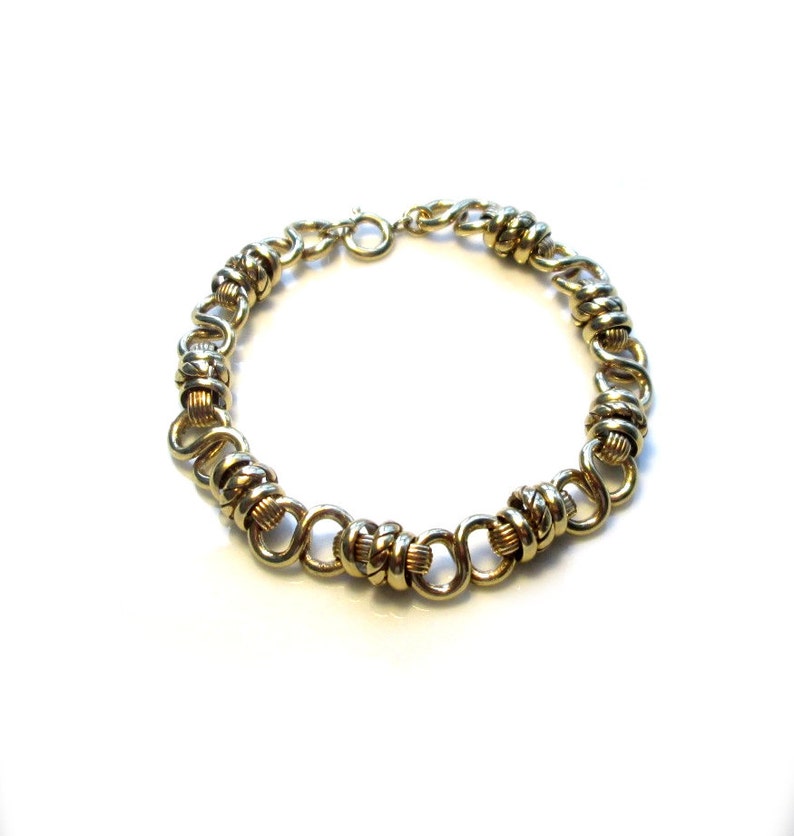 long chain gold plated necklace and bracelet Long gold plated necklace and bracelet .50s