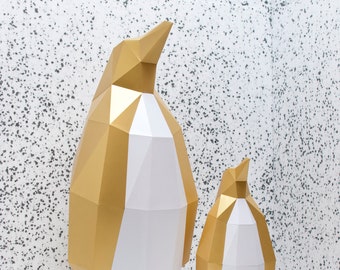 Papercraft XL Penguin Kit