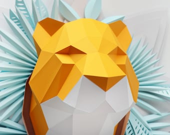 Papercraft Tiger Kit