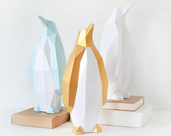 Papercraft Penguin Kit