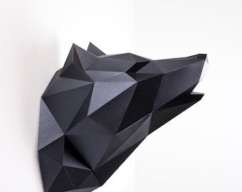 Papercraft Wolf Kit