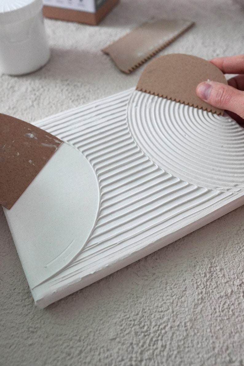 DIY Textured Canvas Toolkit Etsy