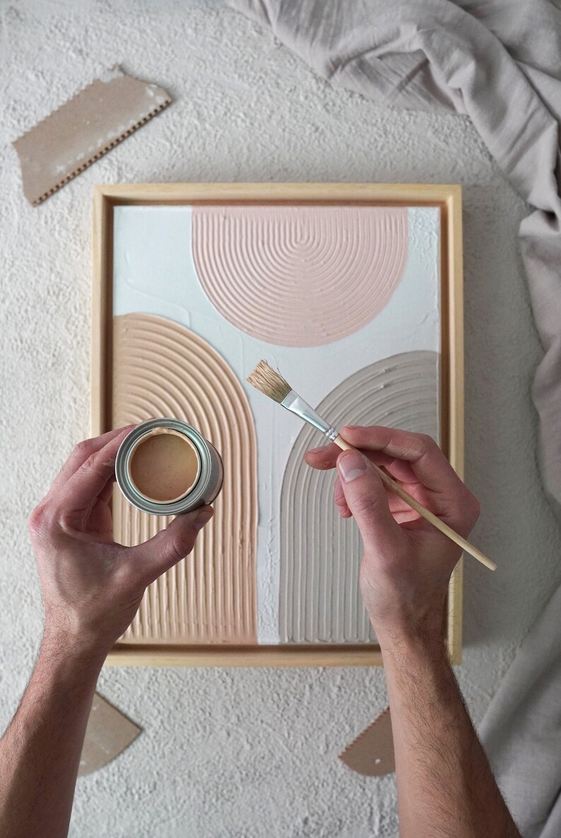 DIY Textured Canvas Toolkit Etsy