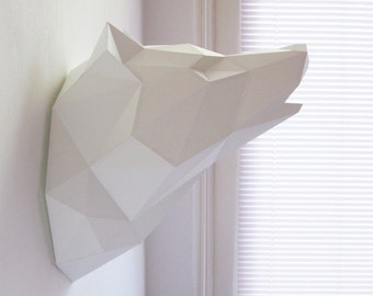 Papercraft Wolf Kit