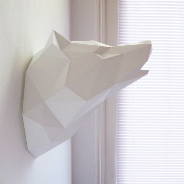 Papercraft Wolf Kit