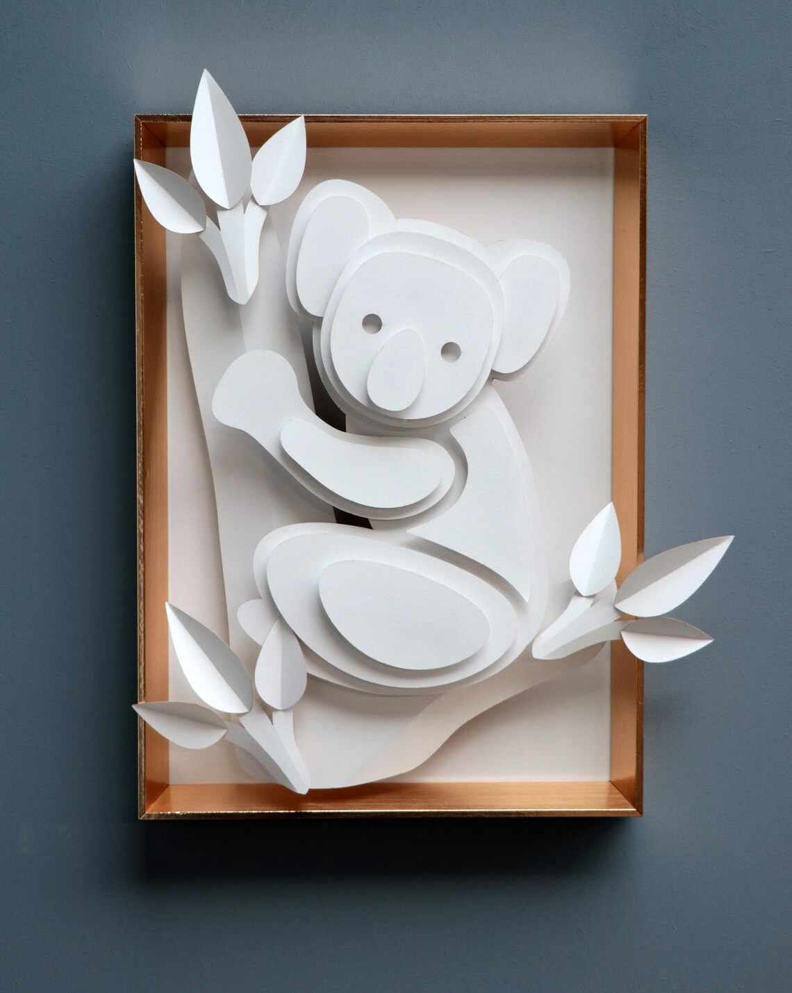 Printable 3D Paper Koala Template to Help Koala's in Need - Etsy