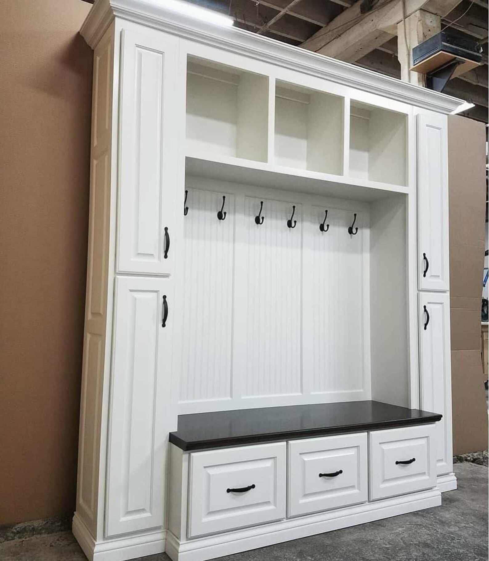 THE PHILADELPHIA Mudroom Lockers Bench Storage Furniture Etsy