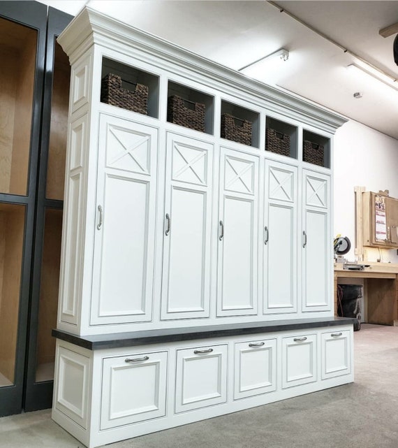 The Asheville Mudroom Lockers Storage Bench Cubbies Halltree - Home Decorators Collection Royce Polar White 60 In Hall Tree The Asheville Mudroom Lockers Storage Bench Cubbies Halltree - Home Decorators Collection Royce Polar White 60 In Hall Tree
