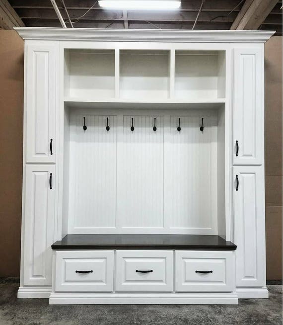 The Philadelphia Mudroom Lockers Bench Storage Furniture Coat Rack Hall Tree