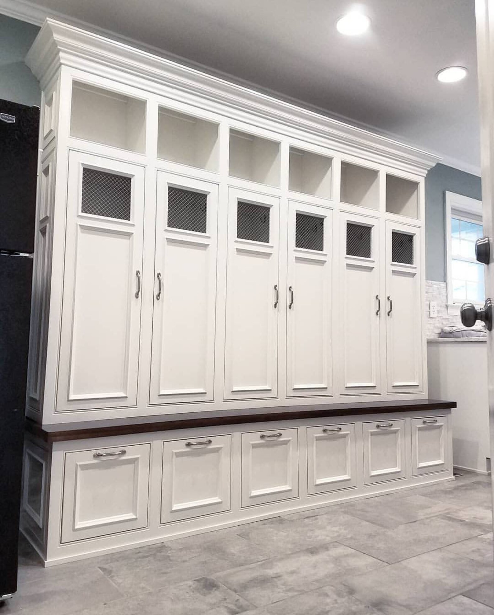 THE Mudroom Lockers Bench Storage Furniture Cubbies Etsy