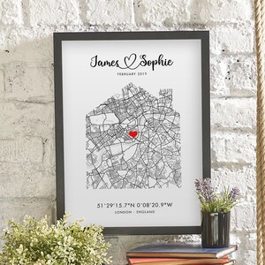 Regalo personalizzato per la nuova casa, mappa personalizzata della casa per l'inaugurazione della casa, regalo per la prima casa delle coppie, la nostra prima casa, casa dolce casa