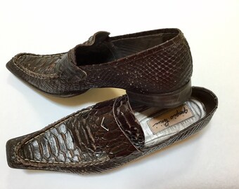 alligator loafers womens