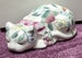 Vintage Asian Chinoiserie Porcelain Cat / Door Stop / Home Decor / Figurines & Knick Knacks / Home and Living / Collectibles 