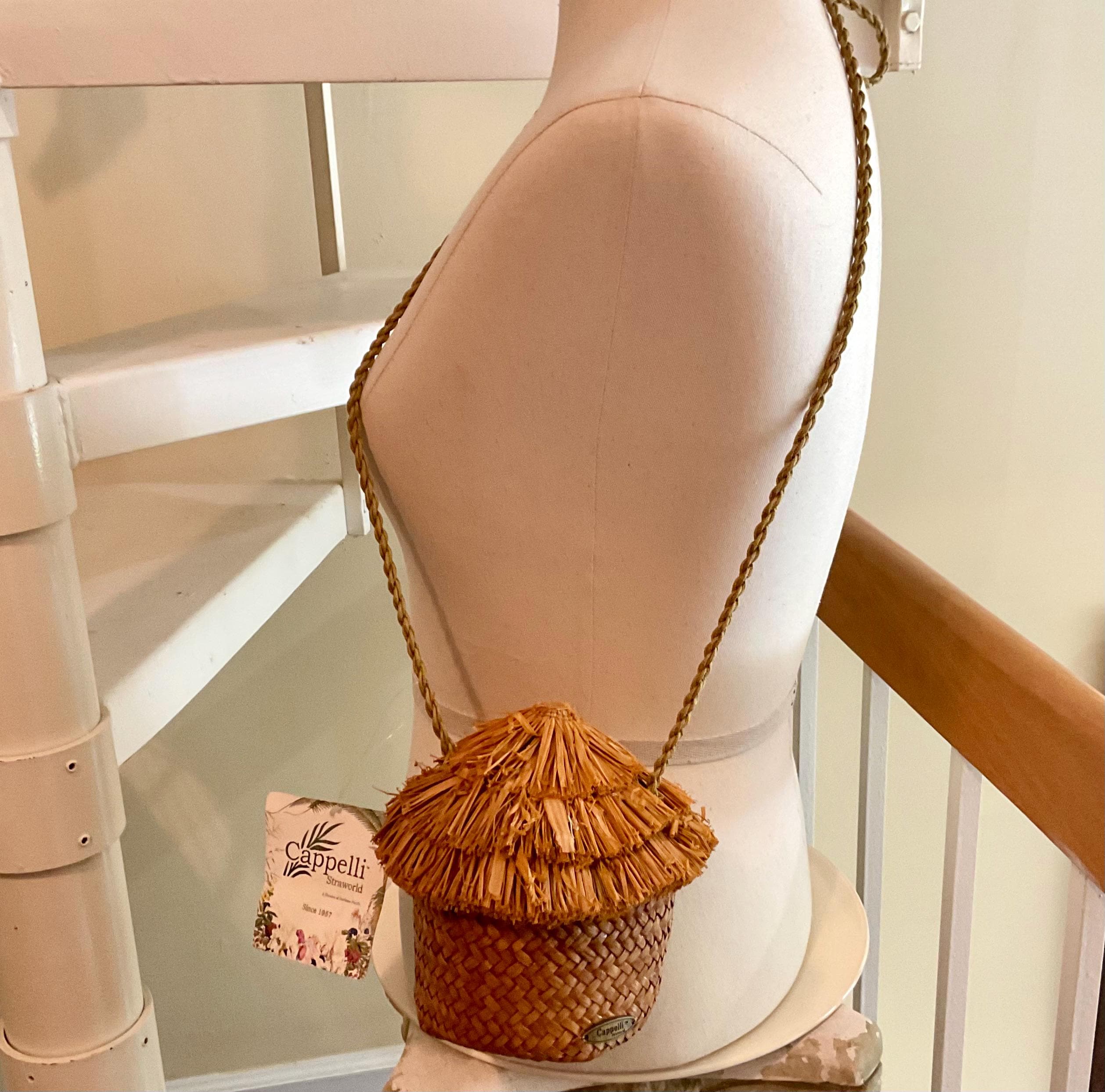 Basket Purse Cappelli Basket Cappelli Straworld Handbag