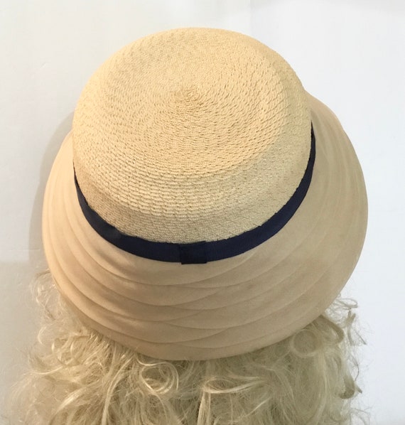 Vintage Straw Bucket Hat / Retro / Sun Hat / Boho / … Gem