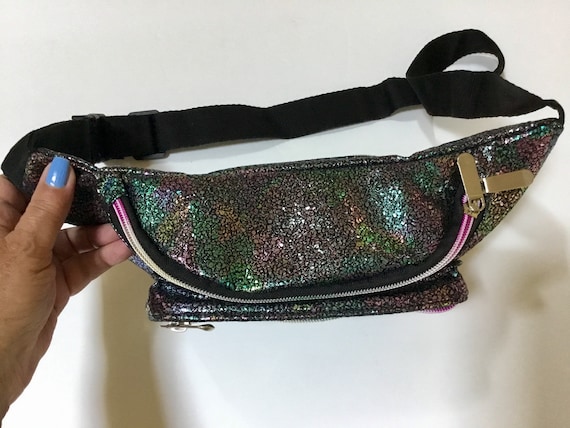 Vintage Rainbow Fanny Pack / Unisex / Bum Pack / … - image 5