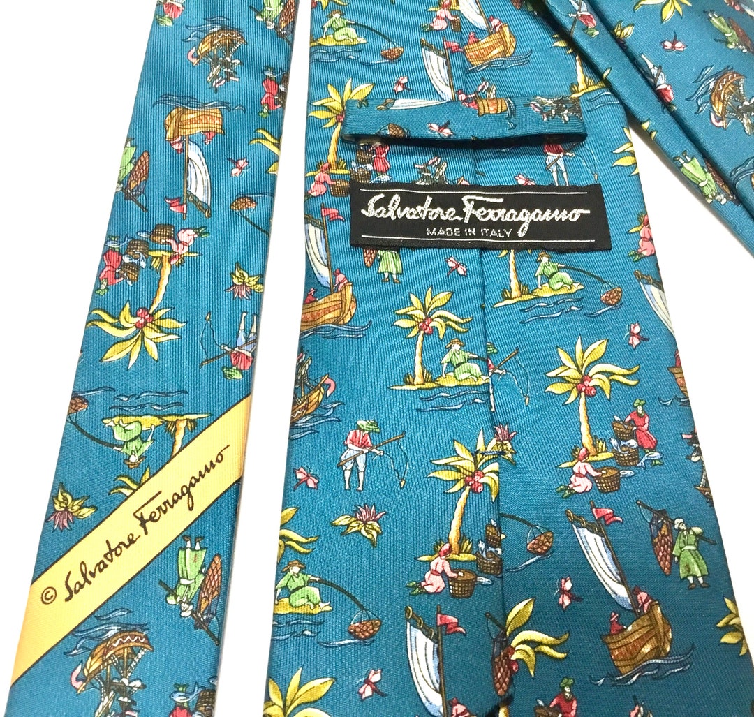 Salvatore Ferragamo アスコットタイ il_1080xN.3346910462_9ig2.jpg