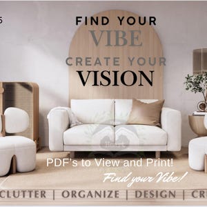 Declutter & Organize Home Guide | 30‑Page Printable PDF + MP4 | Room‑by‑Room Checklist, Cleaning Schedule, Décor Tips, Home Stager Toolkit