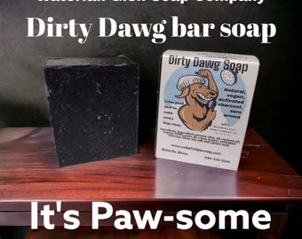 Dirty Dawg vegan bar soap for dogs