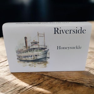 Honeysuckle sustainable, vegan bar soap - Riverside