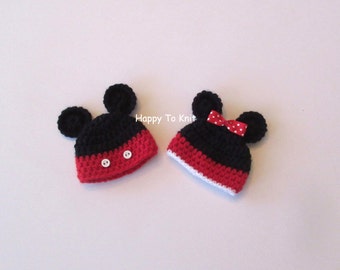 Mouse hat for the Christmas Elf- Mickey hat.