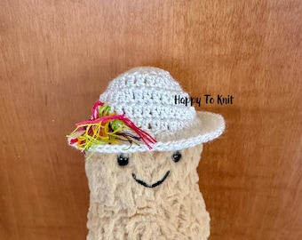 Sun hat for amuse peanut plush