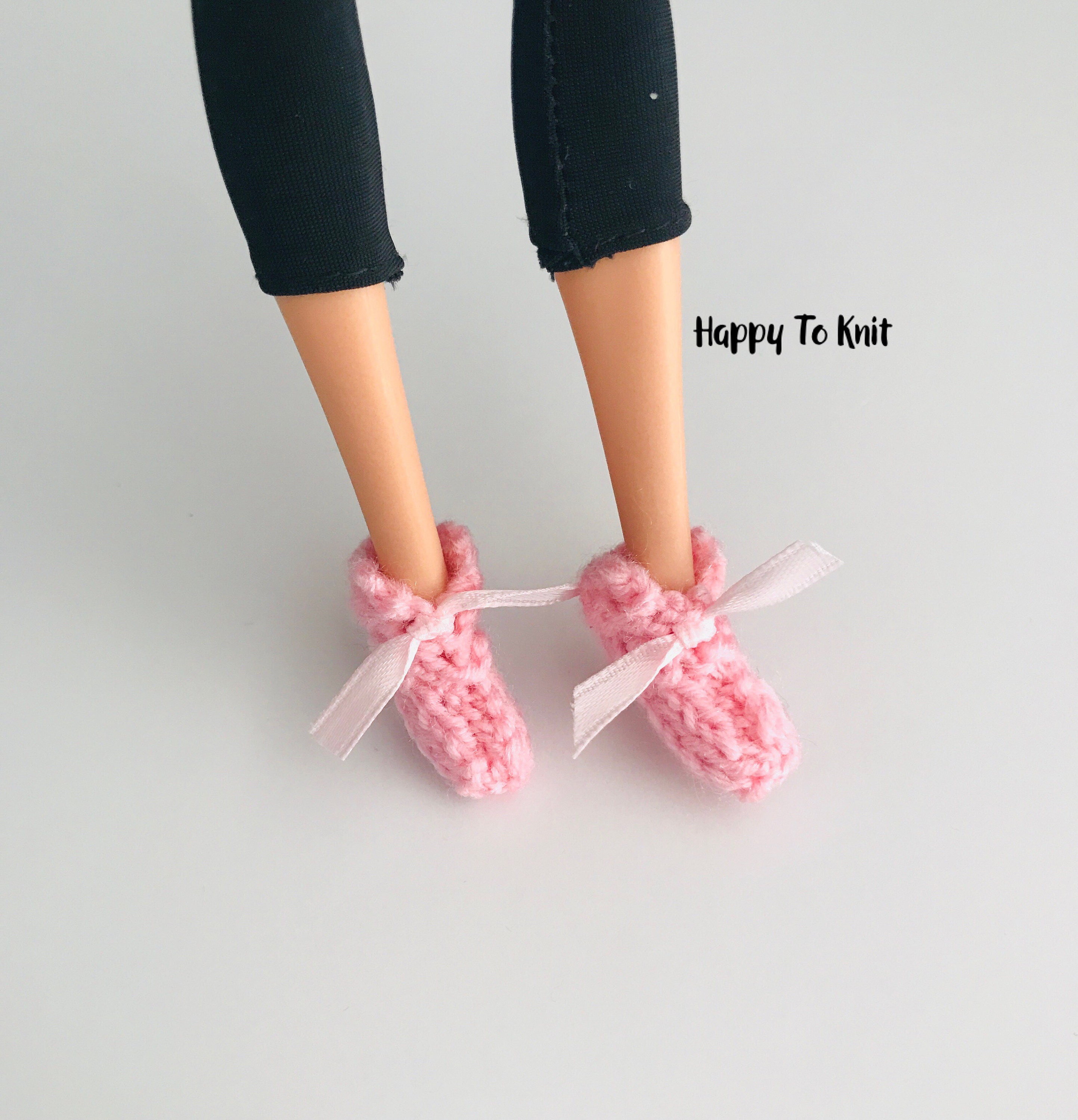 Barbie Doll Slippers Etsy