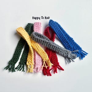 Hand-knitted scarf for Fashion dolls and Amuse peanut image 4