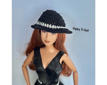 Floppy hat for fashion dolls