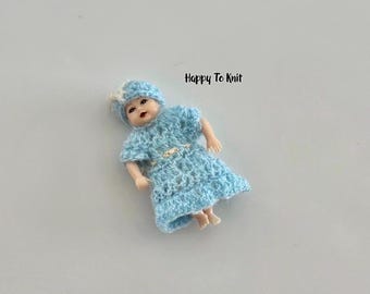 Miniature clothes for 1.75" doll. Fits heidi ott doll