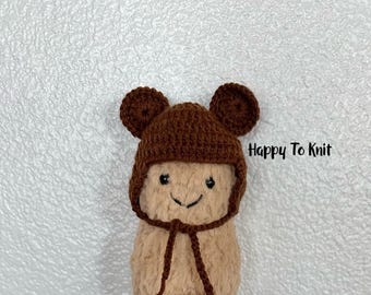 Bear hat for the Amuse Peanut