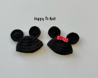 Mouse Ears for amuse peanut plush