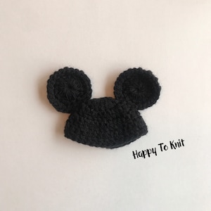 Mouse Ears for Christmas Elf, fashion dolls and Amuse peanut -Mickey ears
