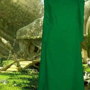 Renaissance Gown Medieval Costume Kirtle SCA Garb Renaissance Choice Color Ctn 4 Surcotes Norse lxl FREE SHIP