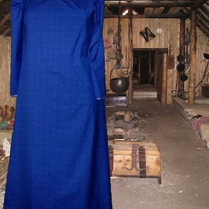 Renaissance Gown Medieval Kirtle Costume SCA Garb Choice Color Ctn 4 Surcotes Norse lxl FREE SHIP