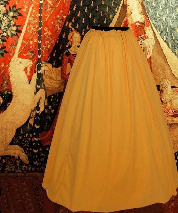 Renaissance Faire Chemise Medieval Undergown SCA Garb Petticoat