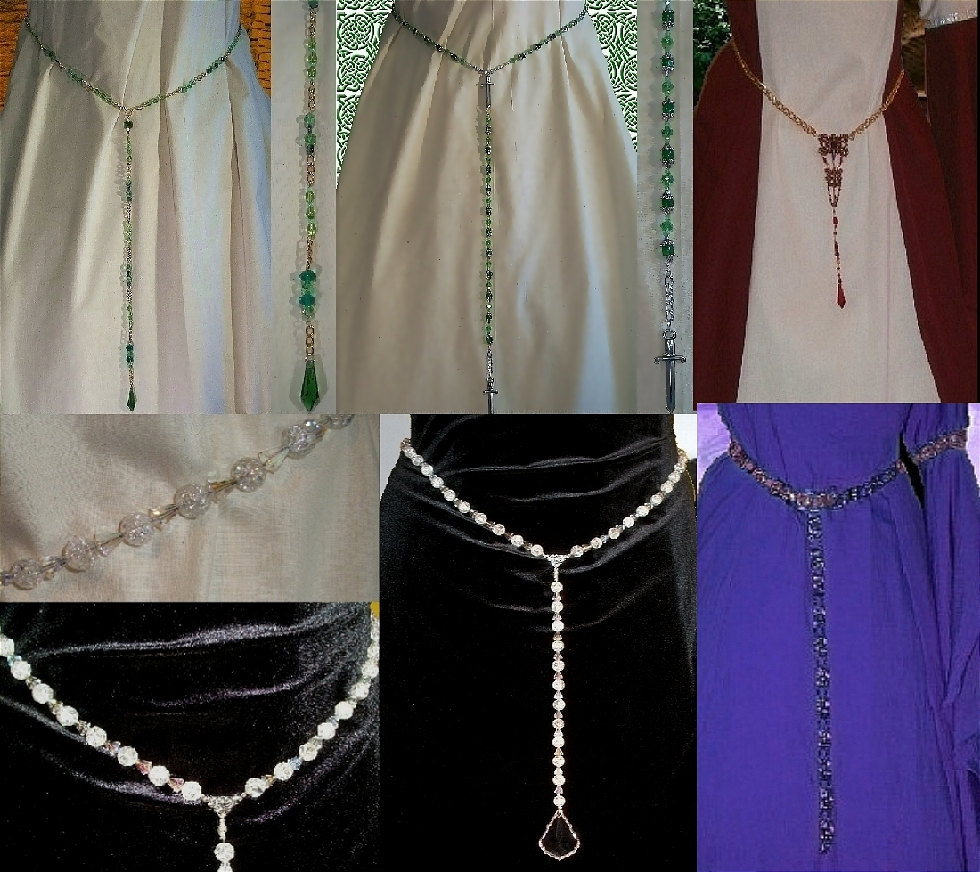 SHIPPING ONLY SCA Garb Jewelry Renaissance Medieval Drop  display picture 2