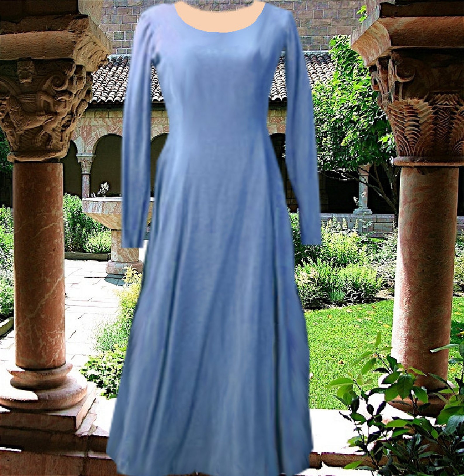 Renaissance Gown Medieval Dress 6 Gore Kirtle Undergown SCA Garb Choice ...