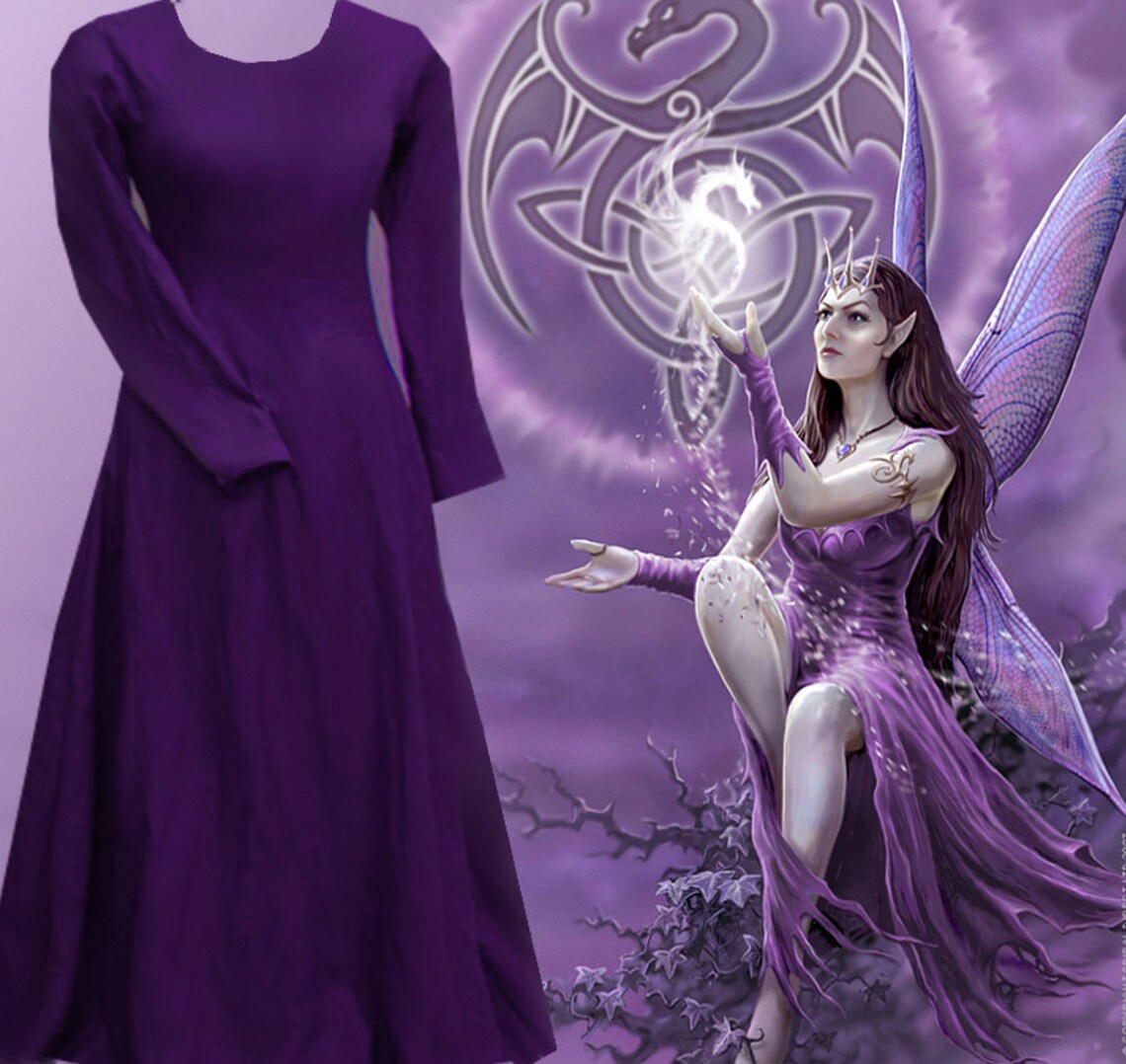 Renaissance Gown Medieval Dress 6 Gore Kirtle Undergown SCA Garb Choice ...